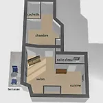 Апартаменты * * * Donjon Du Bijoutier * * * Wifi+clim+terrasse *